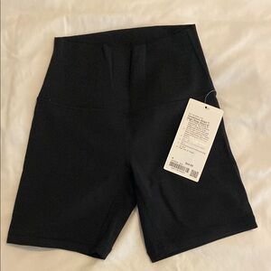 Lululemon Align Black Bike Shorts